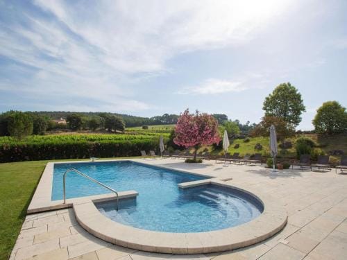 Chateau in Lorgues with Pool  Vineyard Views Hotel in Lorgues