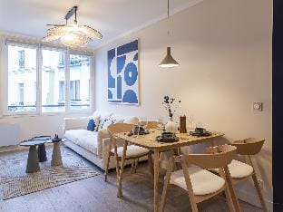 The Blue Suite on Champs Elysées Avenue Hotel in Paris