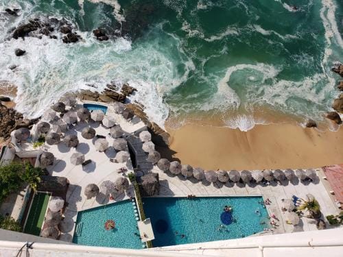 Hotel Torres Gemelas vista al mar a pie de playa Hotel in Acapulco