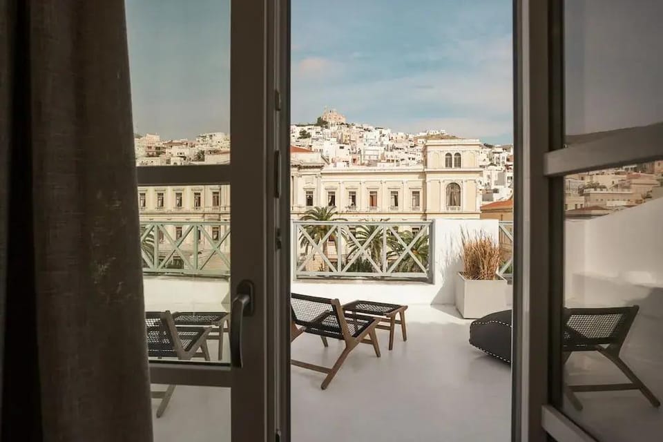 Syros Soul Suites Hotel in Decentralized Administration of the Aegean