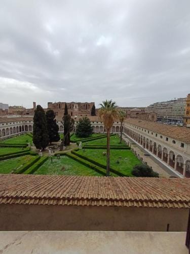 Camera x2 con splendida vista sulle Terme di Diocleziano e sul Chiostro di Michelangelo Hotel in Rome