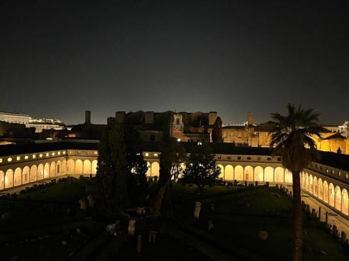 Camera x2 con splendida vista sulle Terme di Diocleziano e sul Chiostro di Michelangelo Hotel in Rome