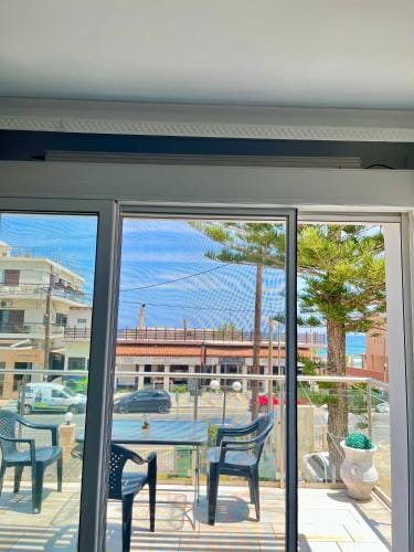 Beachfront villa Agia Marina Hotel in Crete