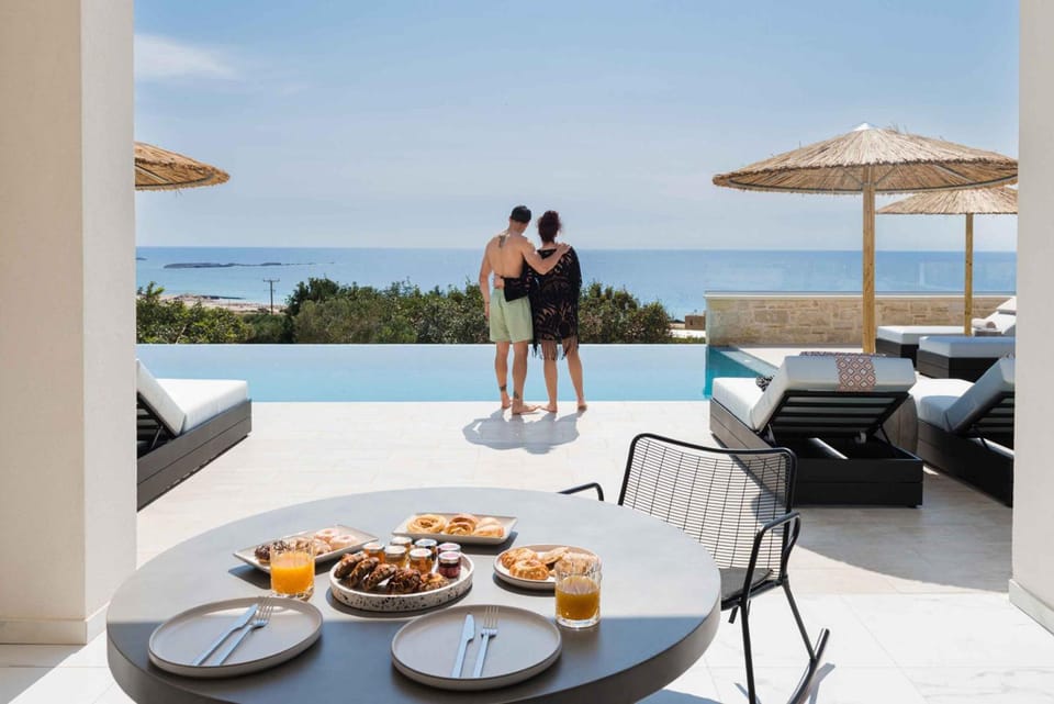 Actea Seaview Villas I "Free" heated pool & 800m sea Hotel in Crete