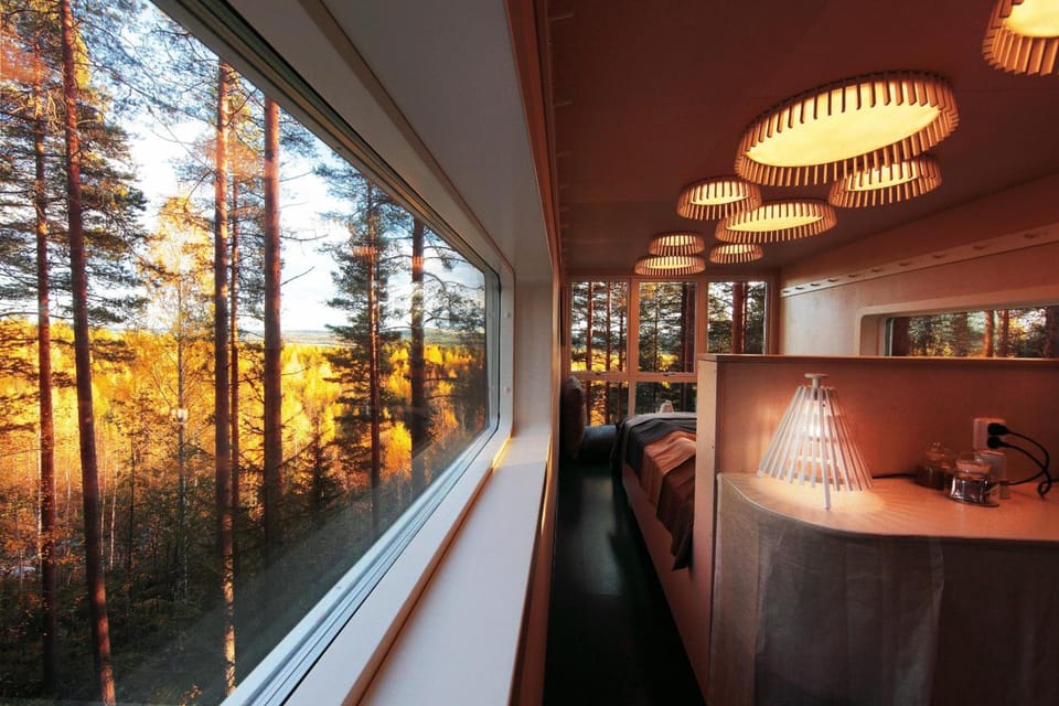 Treehotel Lodge in Norrbotten County, Sweden