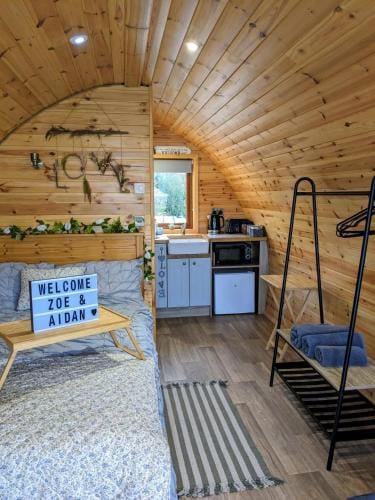 Sea Crest Pods Rossnowlagh Lodge in County Donegal