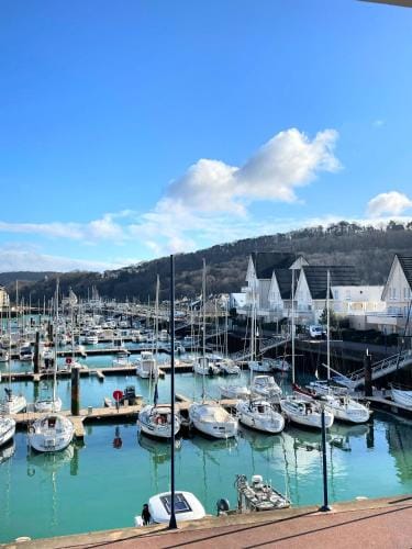 Duplex Loft with Terrace, Superb view of Port Guillaume, 7 minutes from the beach Hotel in Cabourg