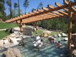 Hot spring bath