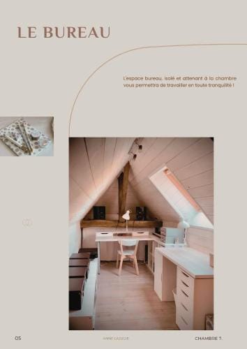 Chambre et bureau Hotel in Bourgogne-Franche-Comté
