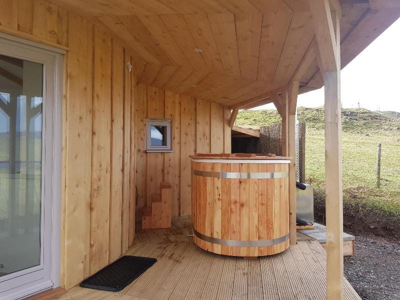 Skye Cabins Hotel in Scotland