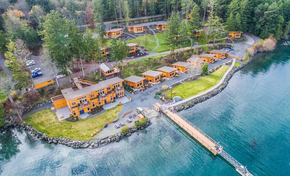 Snug Harbor Resort Hotel in San Juan Island