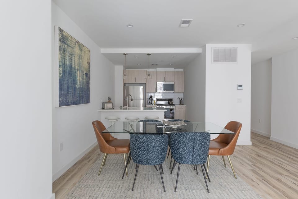 Stylish 3BR Retreat w Private Deck Near NYC Hotel in Hoboken