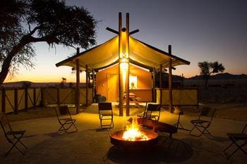 Desert Camp Hotel in Namibia