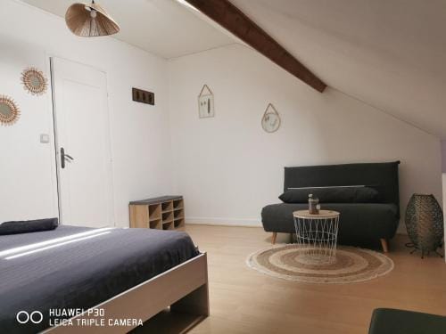 2 chambres privatives avec Sdb proche circuit Hotel in Le Mans