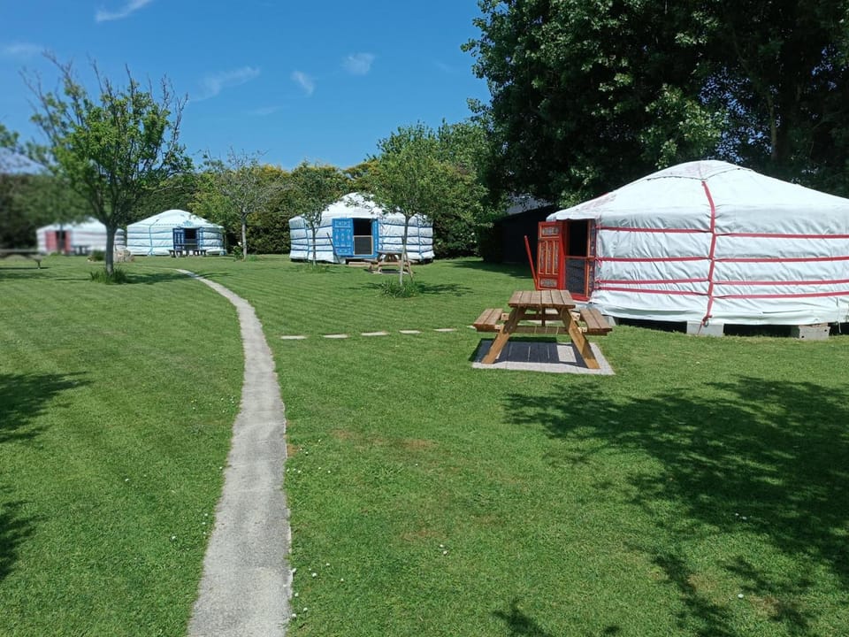 Rando-Yourte Luxury tent in Normandy