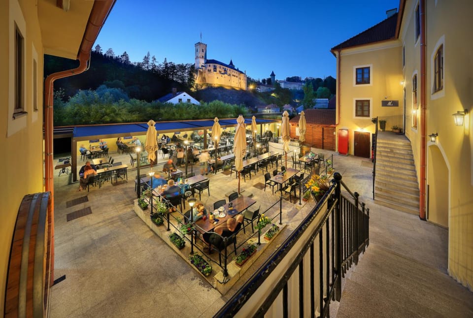 Pivovar Rozmberk Hotel in South Bohemian Region
