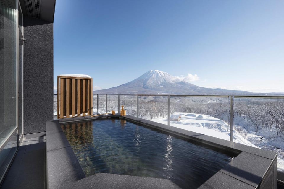 Open air bath