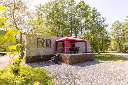 Tinyhouses - Domain "La vallee des Pres" Lodge in Wallonia, Belgium