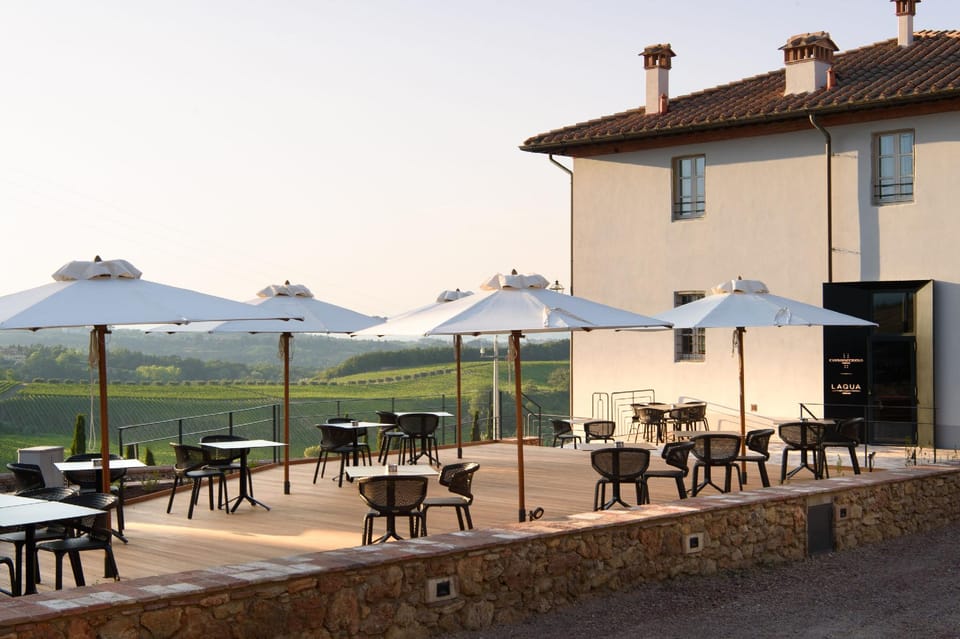 Laqua Vineyard Hotel in Tuscany