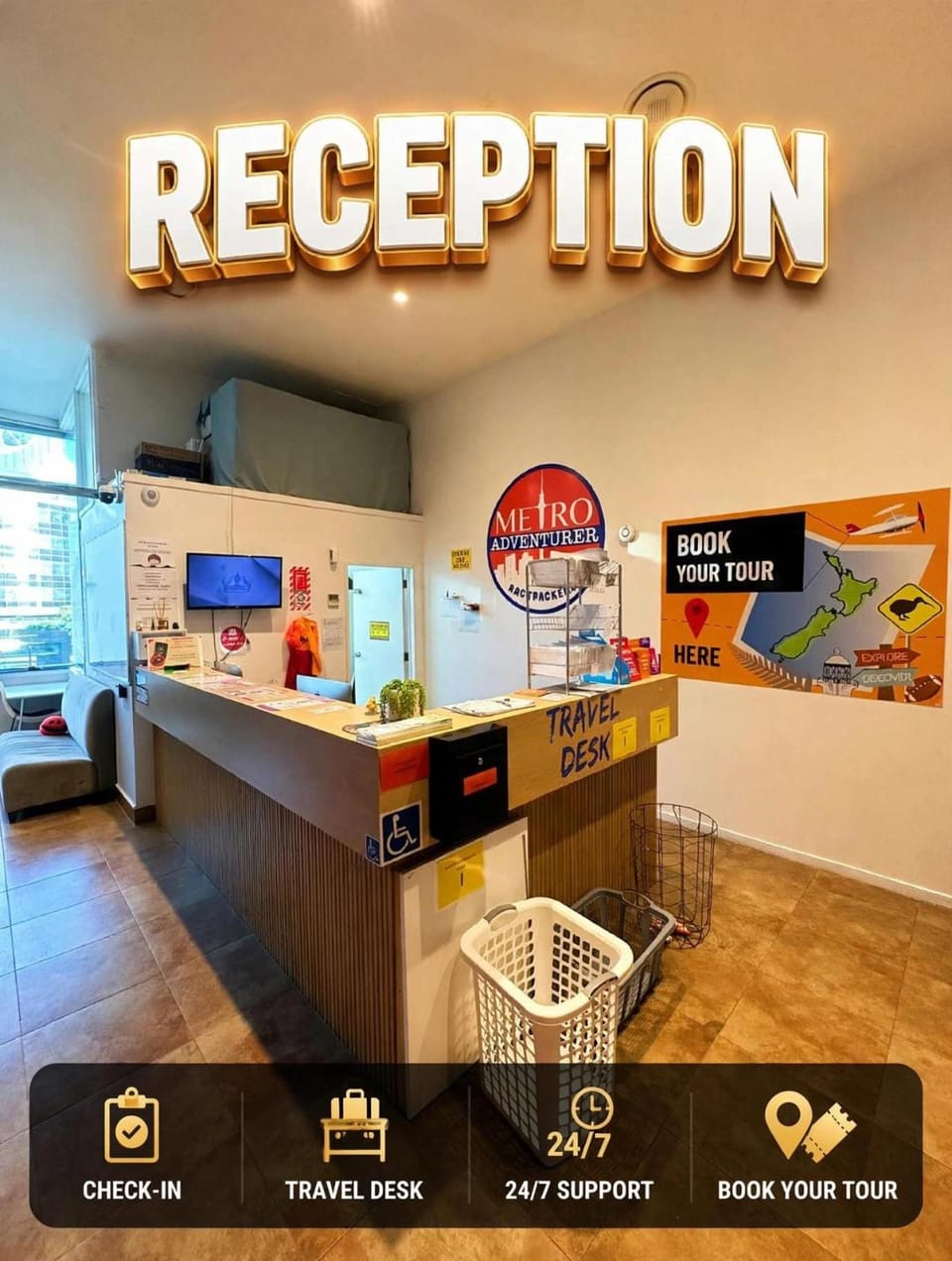 Metro Adventurer Backpackers Hotel in Auckland