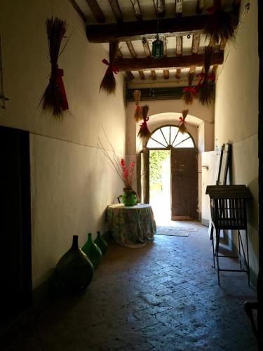 Camera Romantica con Giardino in Dimora Storica - B&B Palazzo Robicci Hotel in Castiglion Fiorentino