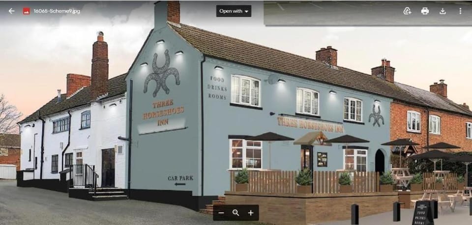 Three Horseshoes, Bubbenhall Inn in England