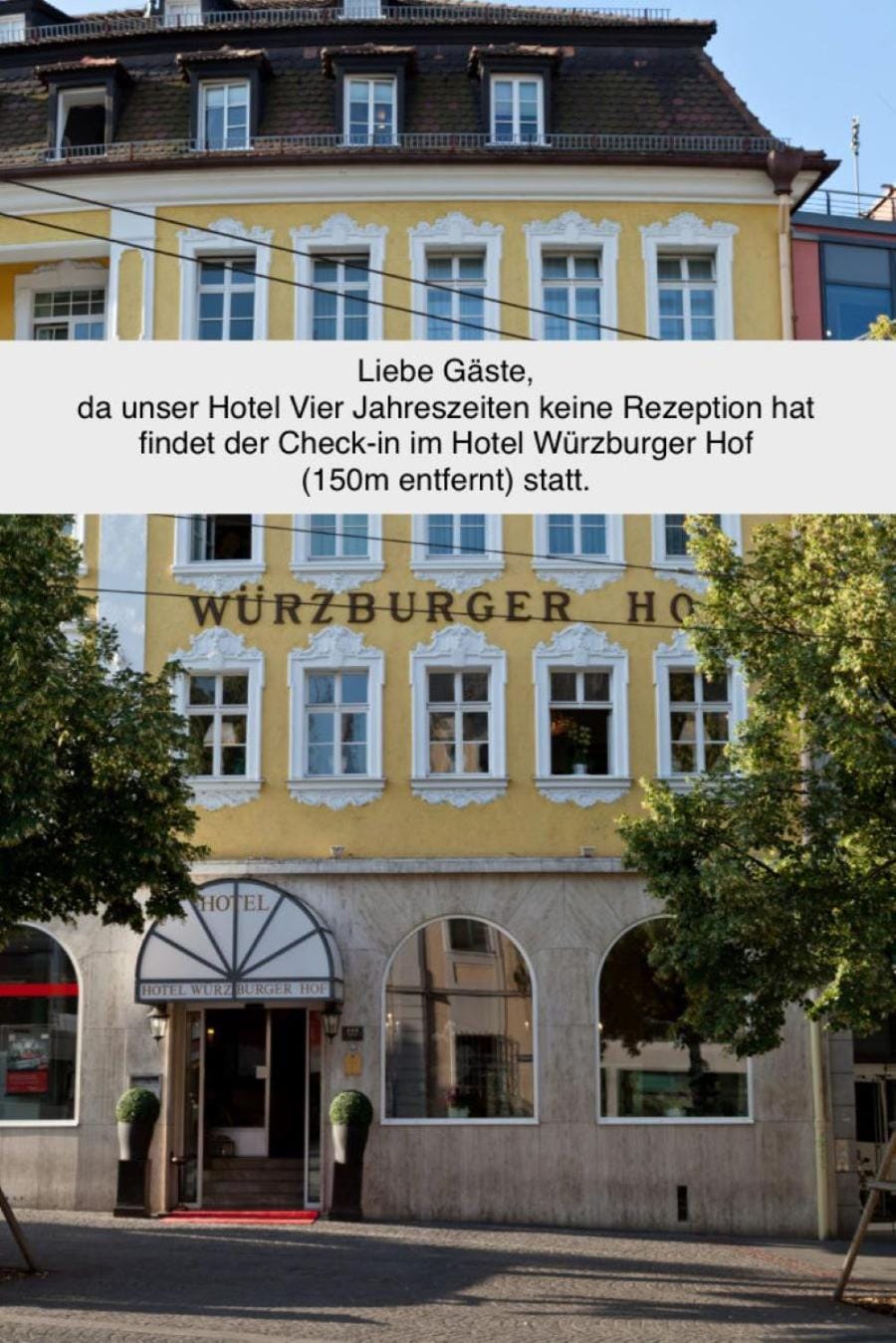 Vier Jahreszeiten Hotel in Wurzburg
