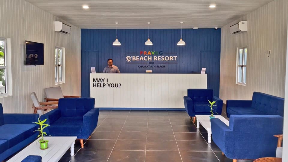 Praveg Beach Resort Diu, Chakratirth Beach Hotel in Gujarat