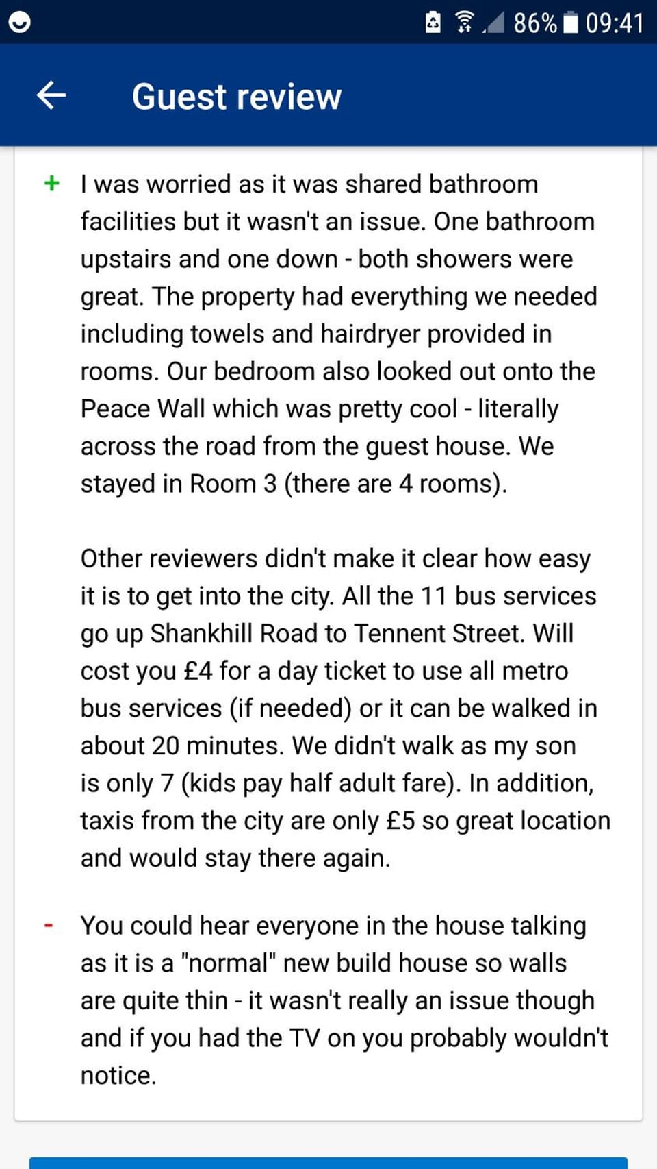 Lawnbrook Town House Hotel in Belfast