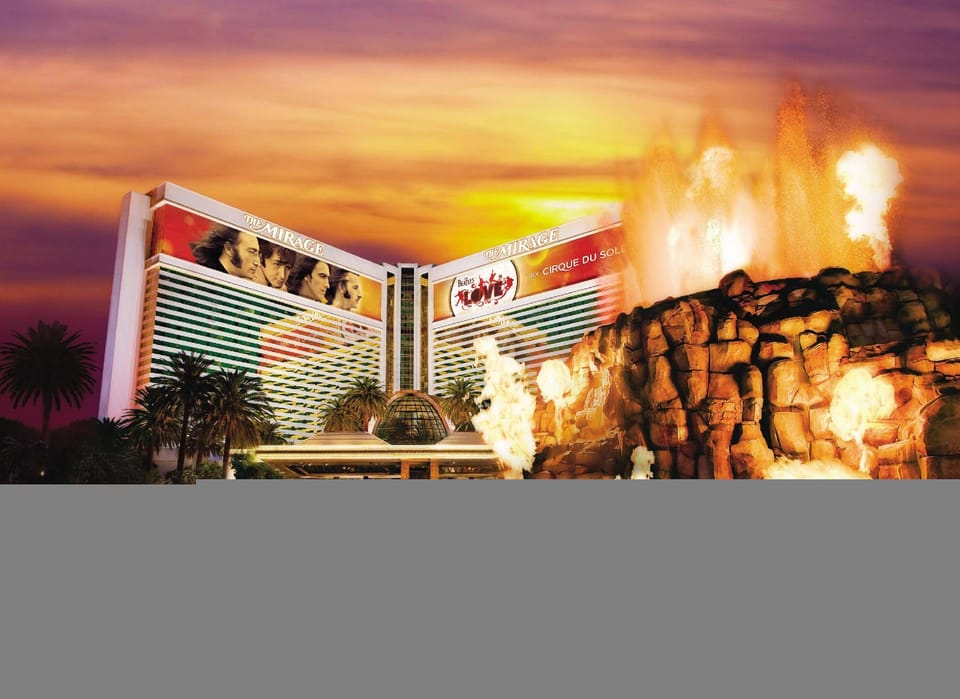 The Mirage Hotel Resort in Las Vegas Strip