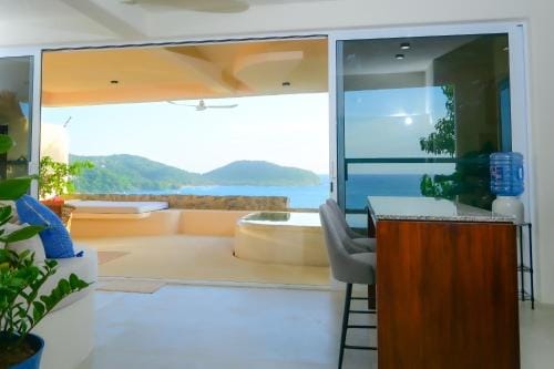 The Sunset Villas Hotel in Zihuatanejo
