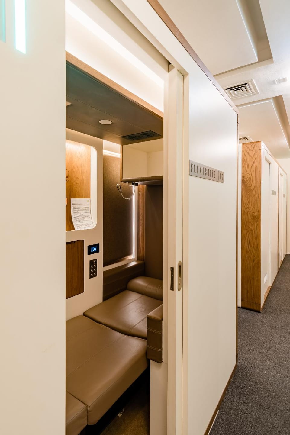 Sleepover Terminal 3, Concourse C – formerly sleep ‘n fly Capsule hotel in Al Sharjah