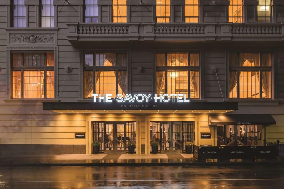 The Savoy Hotel on Little Collins Melbourne Hotel in Melbourne