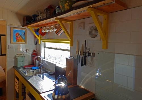 Showman's Wagon at Coed Cae Hotel in Wales