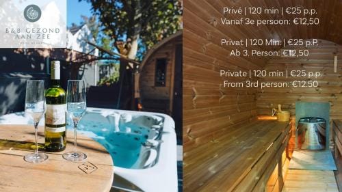 Voormalige Gevangenis Cel bij B&B Gezond aan Zee - Toegang Wellnesstuin meerprijs Hotel in Ouddorp