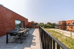 Spacious apartment with beautiful terrace near Ghent Hotel in Ghent