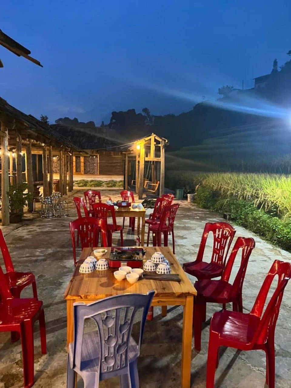 Hmong Wooden Home Hotel in Laos