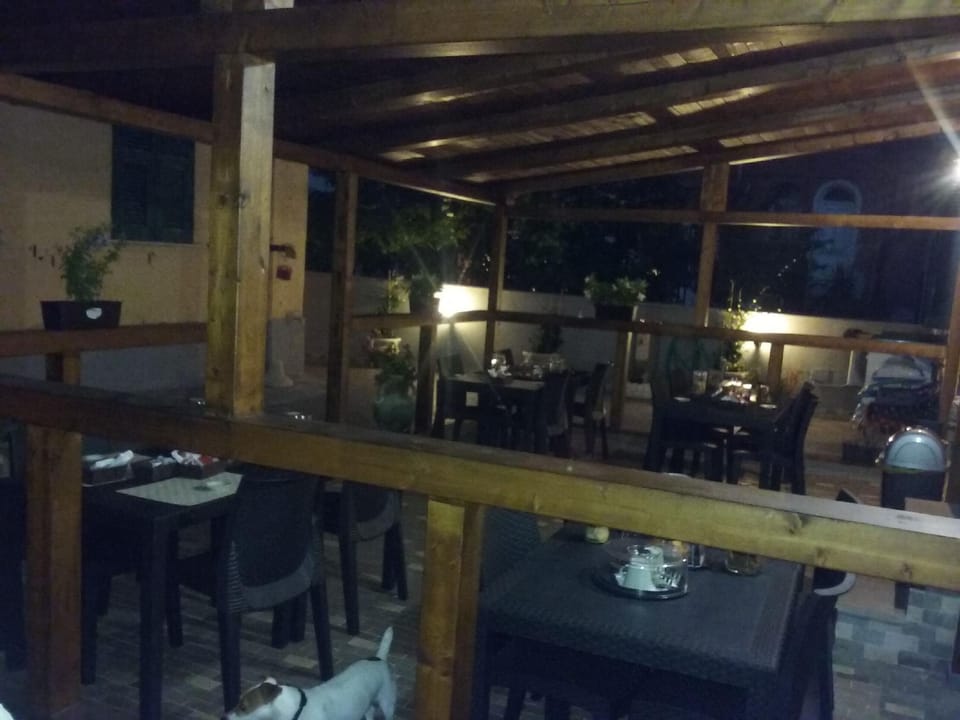 Guesthouse outside the Port Hotel in Civitavecchia