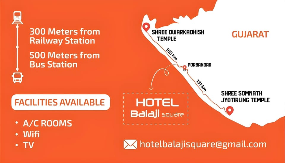 Hotel Balaji Square Hotel in Gujarat