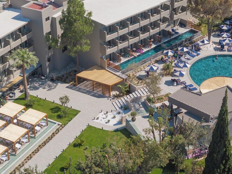 Achousa Hotel in Rhodes, Greece
