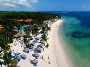 Private beach