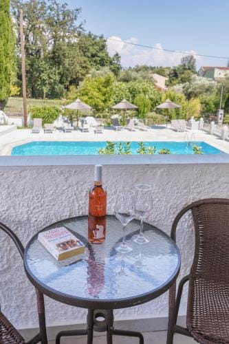 The Flower Garden Hotel in Corfu, Greece