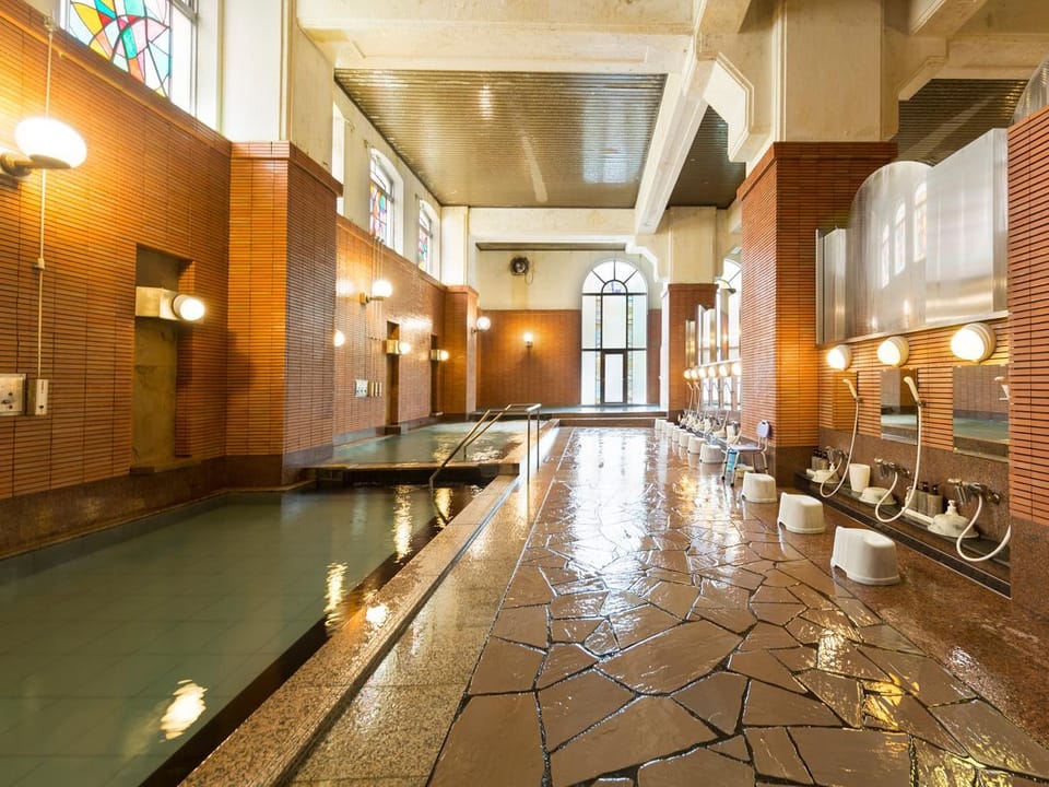 Hot spring bath
