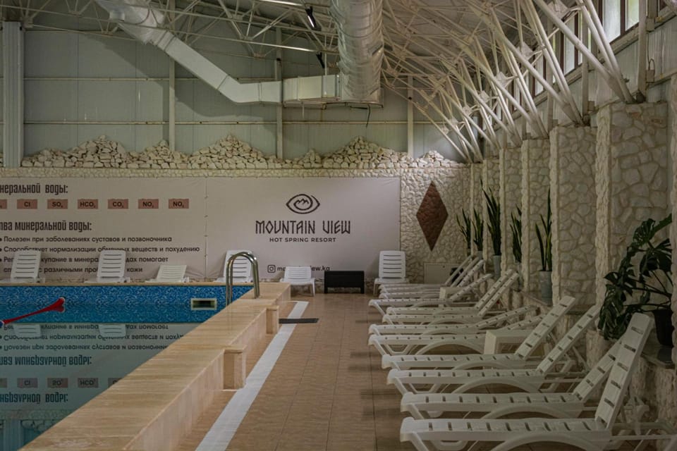 Mountain View Hot Spring Resort Hotel in Almaty Region, Kazakhstan
