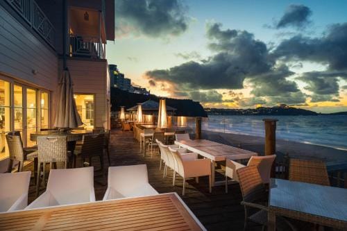 Tolcarne Beach Colonial Restaurant and Rooms Hotel in Newquay