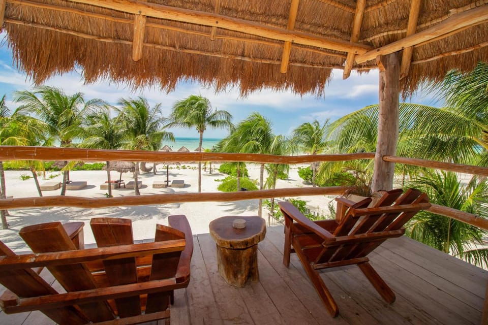 Blue Holbox Beach Front Hotel in Holbox