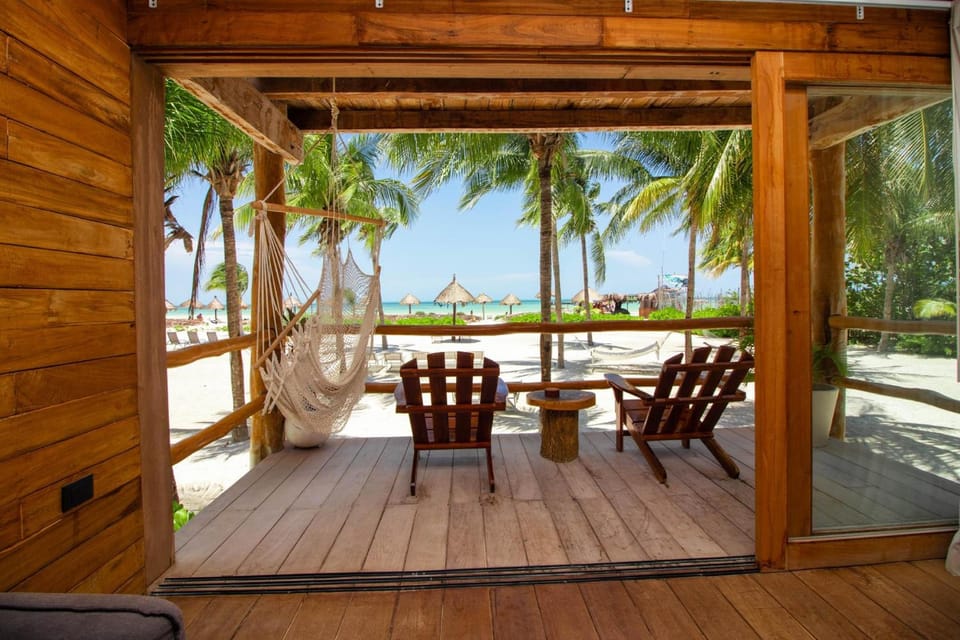 Blue Holbox Beach Front Hotel in Holbox