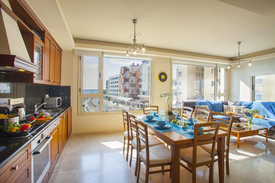 Mackenzie Eftyhia Beachfront Suite Hotel in Larnaca