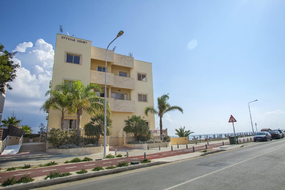Mackenzie Eftyhia Beachfront Suite Hotel in Larnaca
