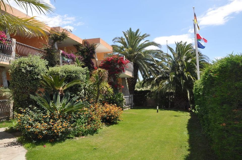 Palm Village Hotel in Sardinia